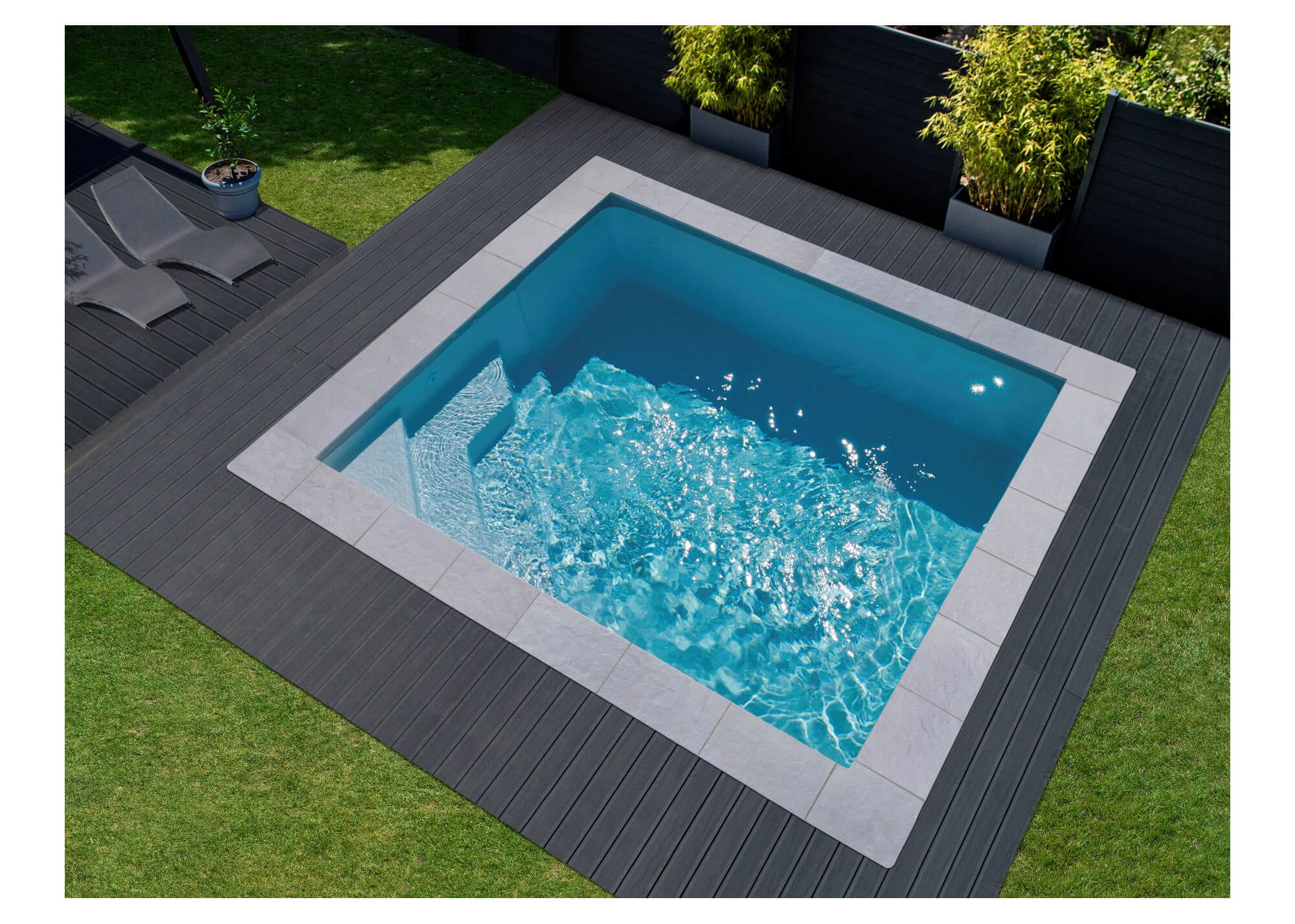 Margelle MINERAL - Piscines Waterair
