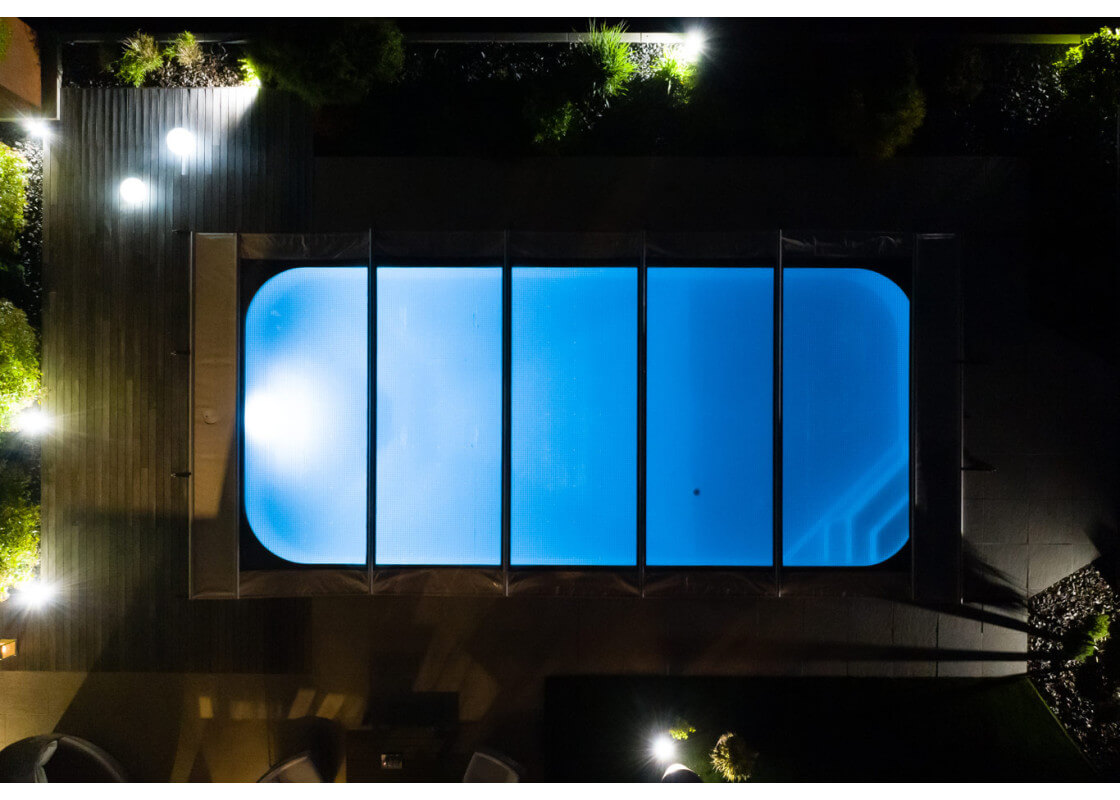 Solae Waterair nuit éclairage