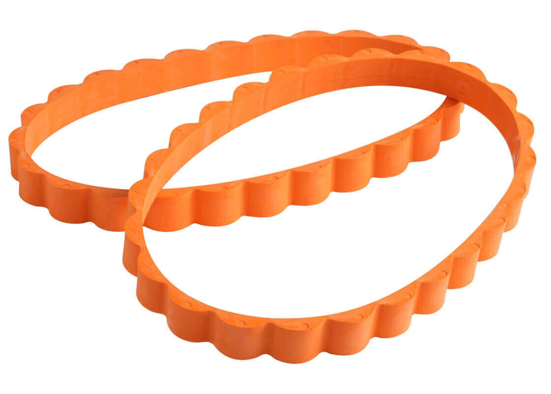 Lot de 2 chenilles d'entrainement pour nettoyeur Waterair R2