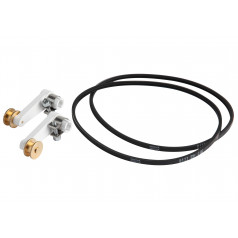 Lot de 2 courroies d'entrainement pour nettoyeur Waterair R2