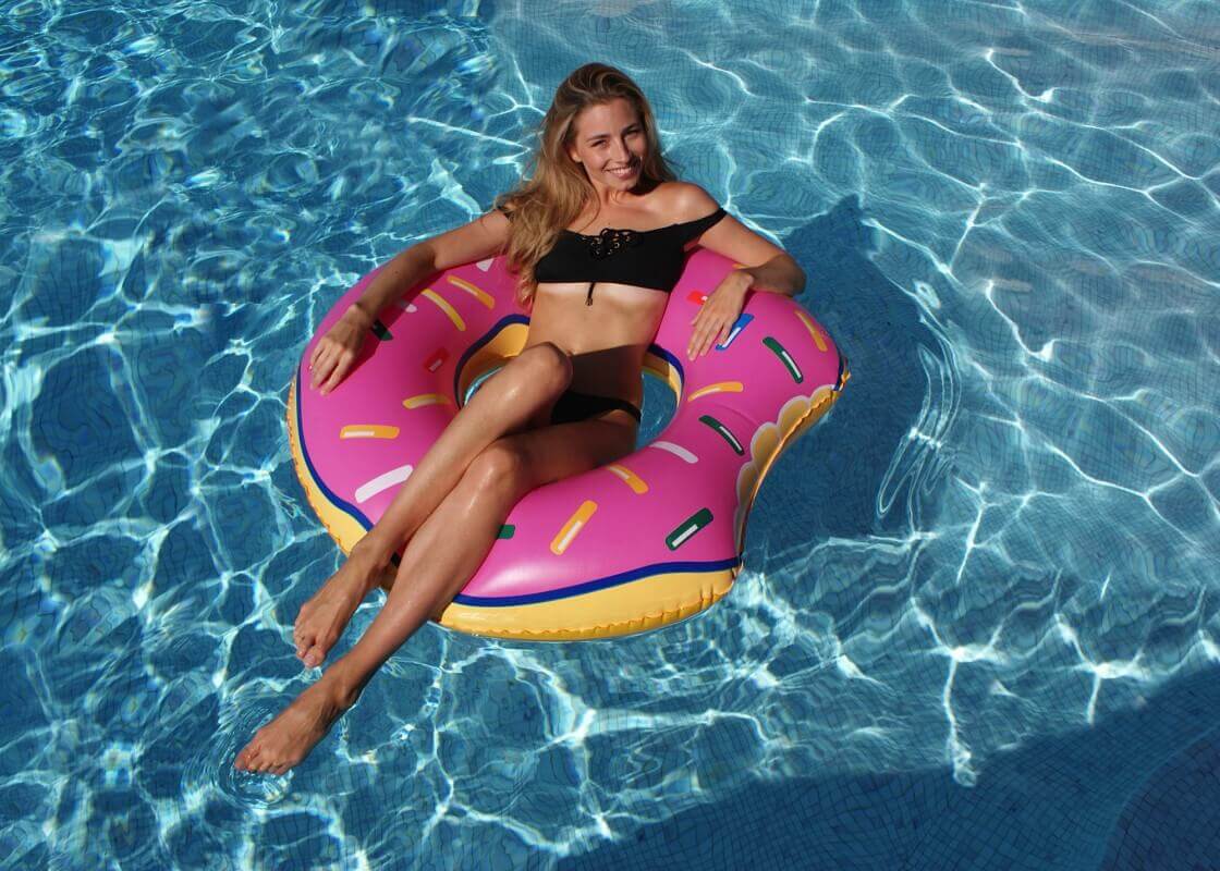 Bouée géante donut's