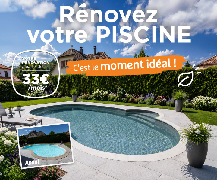 Rénover votre piscine, c’est le moment idéal !