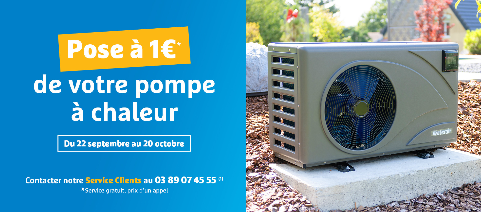 Boutique Waterair accessoires piscine et produits d'entretien