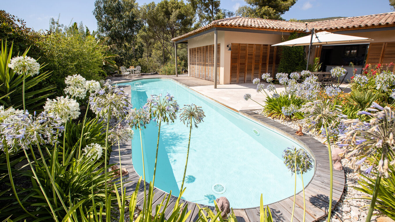 piscine en kit couloir de nage ovale