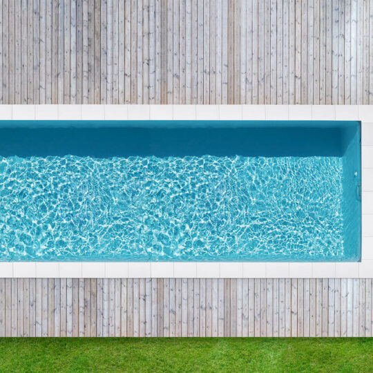 Piscine rectangle – Couloir de nage