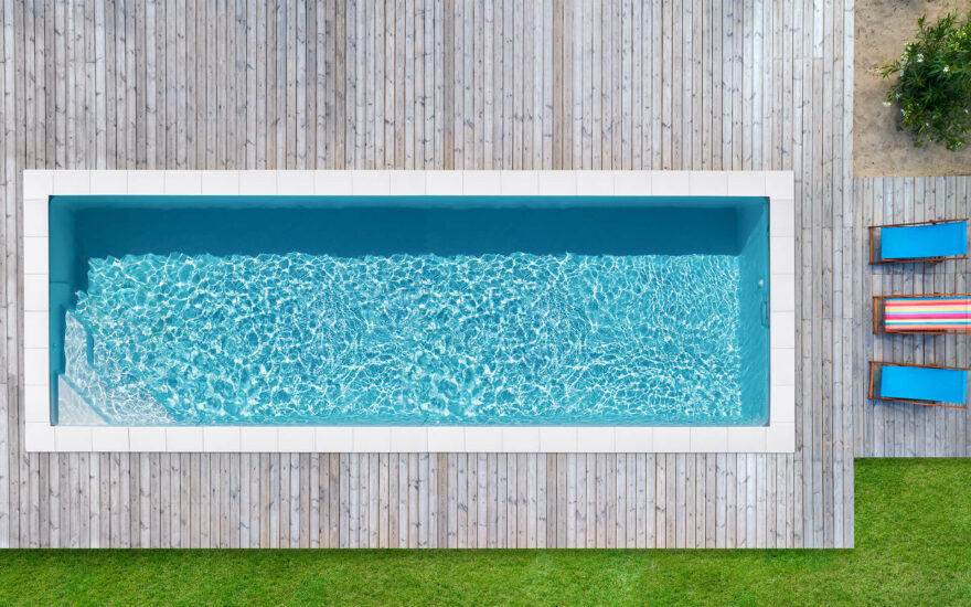 Piscine rectangle – Couloir de nage