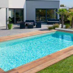 piscine angle droits couverture