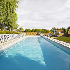 Rectangular lap pool