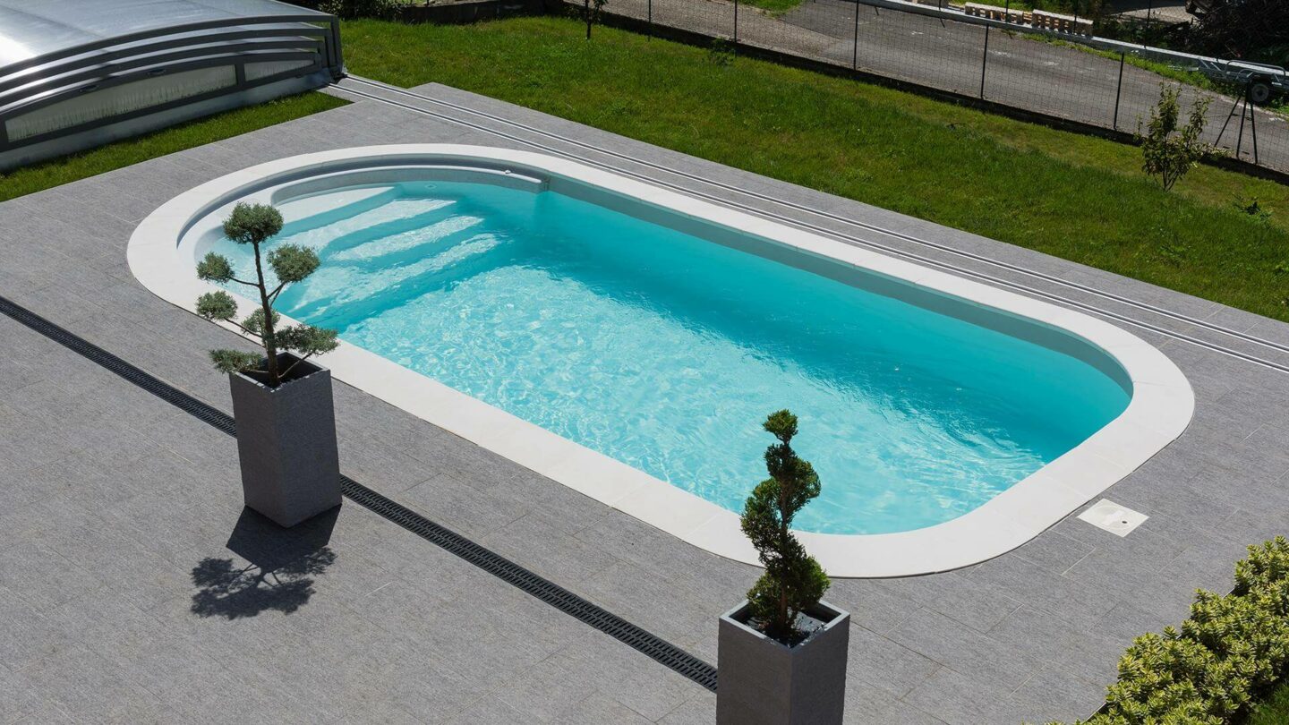 piscine 6x3 avec abri
