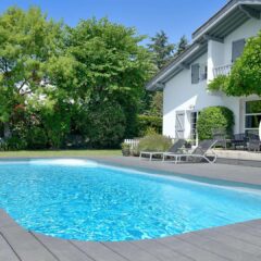 Piscine rectangle enterrée