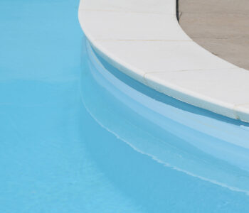 Liner de piscine bleu azur