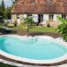 ambiance piscine jardin