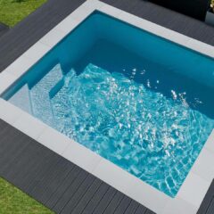 Mini piscine rectangle