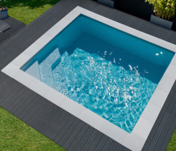 Mini piscine rectangle