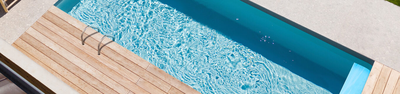 Mini piscine rectangle