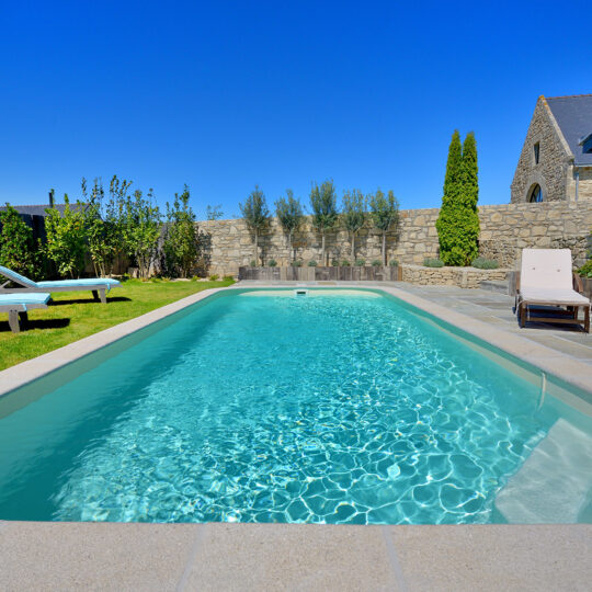 Piscine couloir rectangle