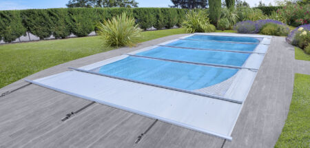 Couverture de piscine chauffante