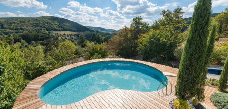 piscine installée par un particulier