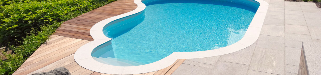 piscine forme libre enterrée