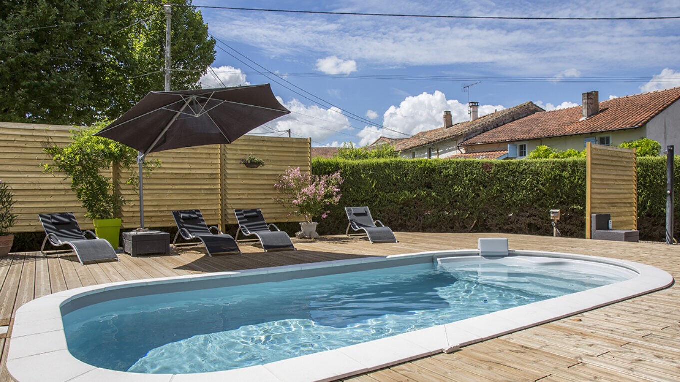 Terrasse pour piscine