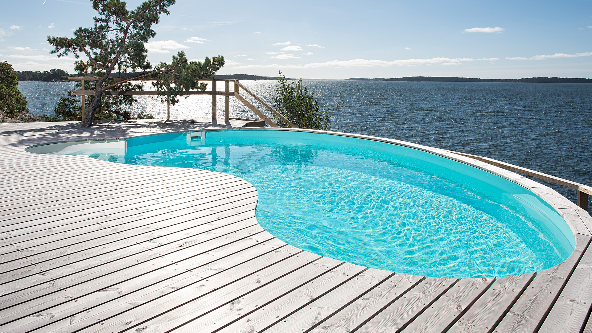 Piscine à débordement : le luxe par excellence | Piscines Waterair