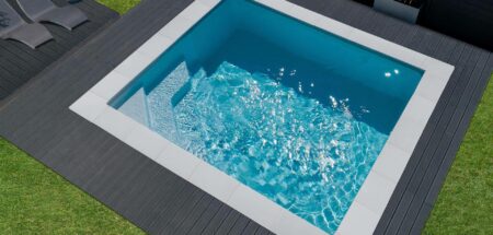 Rechteckiger Mini-Pool Modell Emilie
