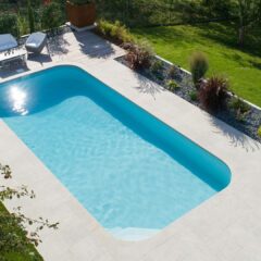 comprar una piscina familiar rectangular de tamaño grande