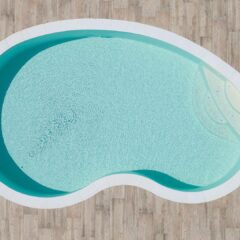 comprar una piscina riñón de diseño