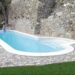 grande piscina con scale