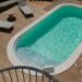 instalar una piscina rectangular Waterair Luna semi enterrada
