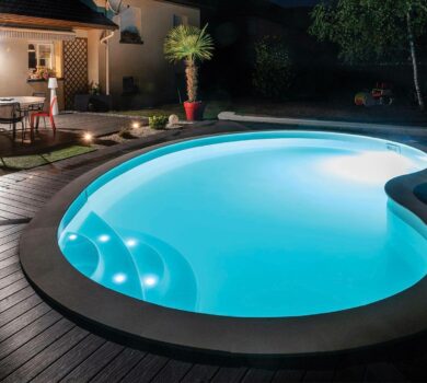 Piscina a fagiolo Sofia – elegante e pratica | Waterair Piscine