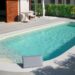 Piscina rettangolare 7 x 3 m con scala balneo relax