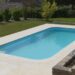 Rechteckiger Pool Sara mit eingehender Ecktreppe