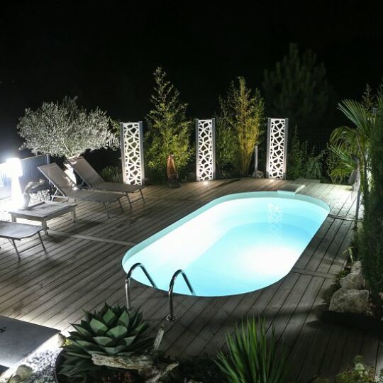 dimension piscine standard 6x3