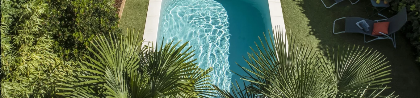 piscine rectangle enterrée