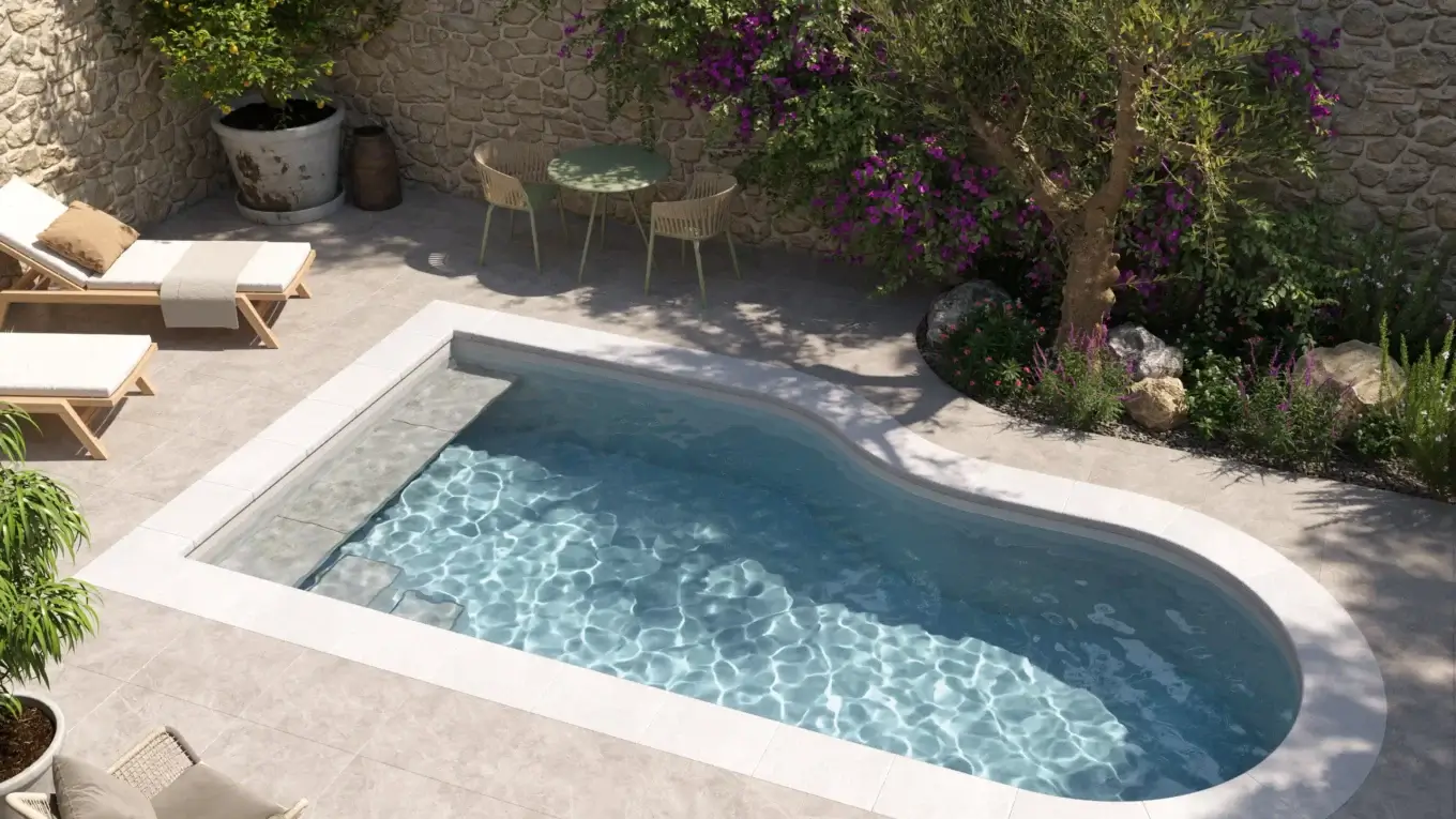 avantages mini piscine