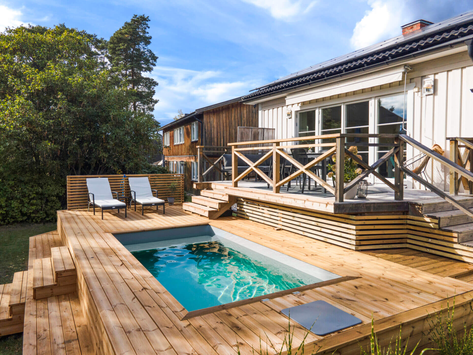 Avantages piscine coque et piscine kit