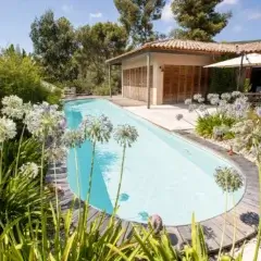 grande piscine ovale pour nager