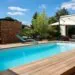 Piscine rectangle Emilie plage bois