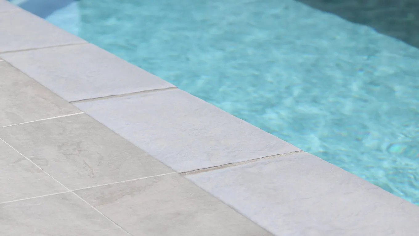 Margelles pour piscine enterrées