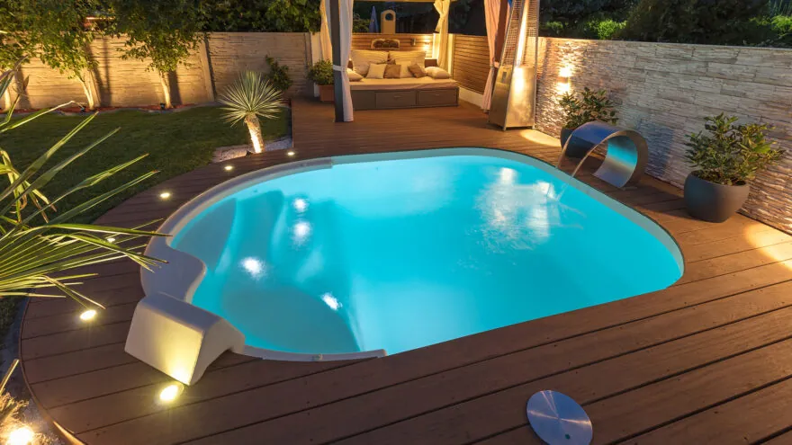 Mini piscine 10m2