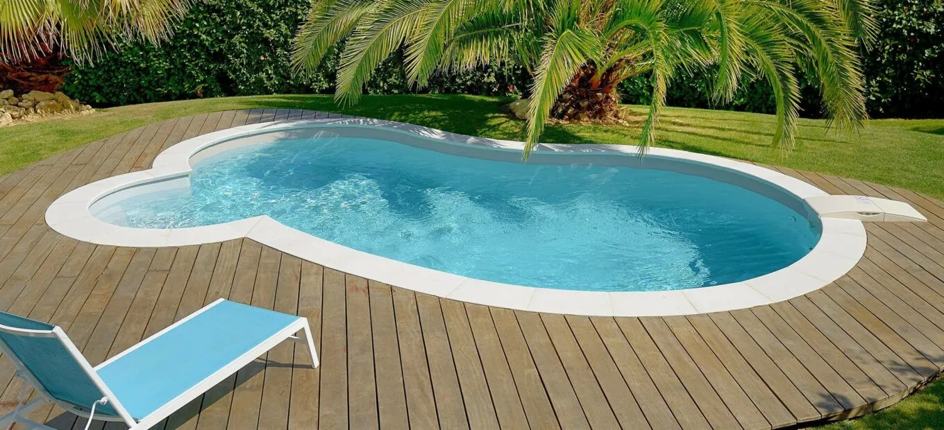 petite piscine haricot