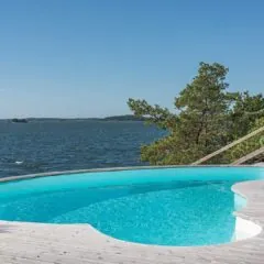 piscine implantation en bord de mer