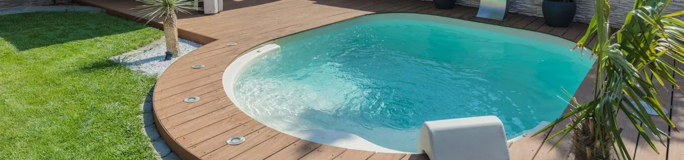 mini piscine terrasse bois
