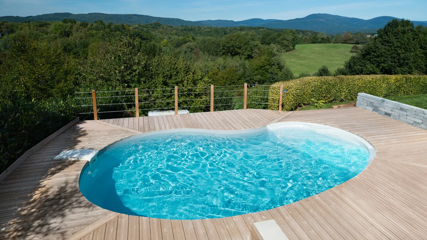 Piscine ronde à enterrer