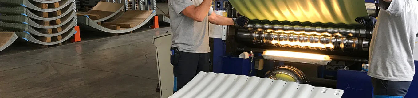 Fabrication des panneaux de piscines Waterair