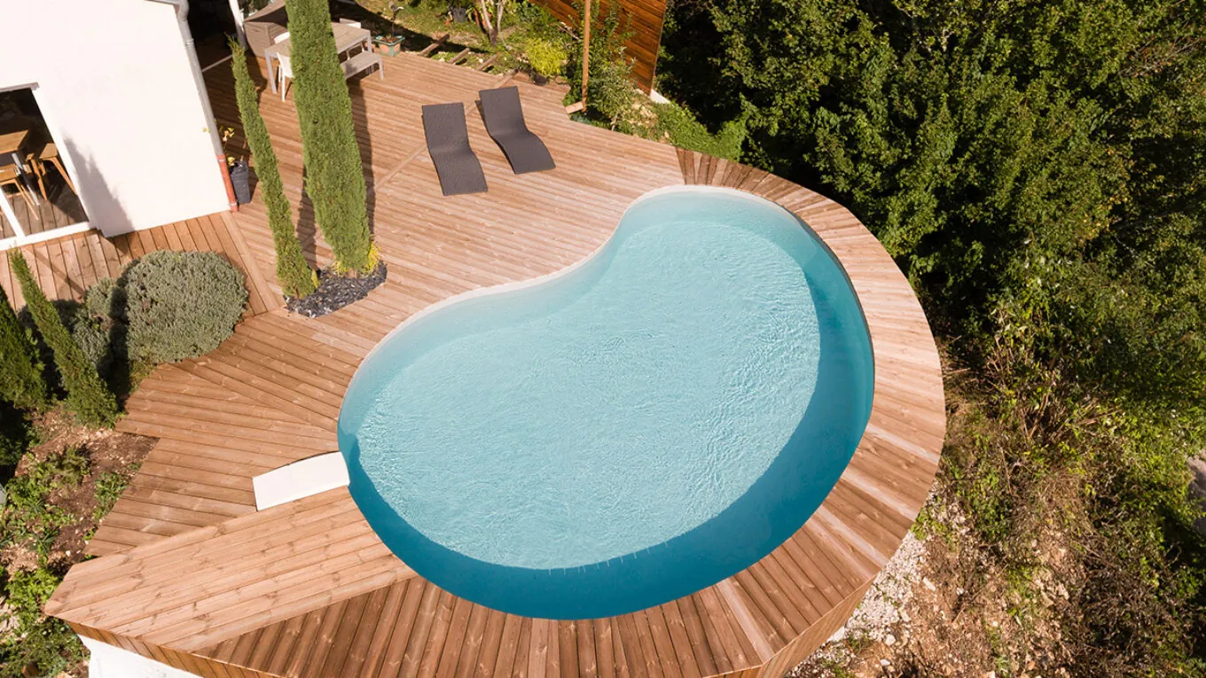 piscine en l