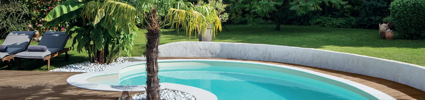 piscine haricot