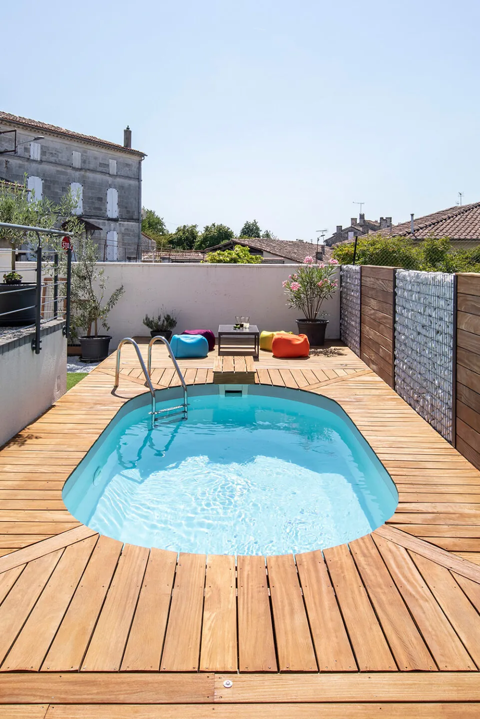 kleiner Gartenpool 4x3