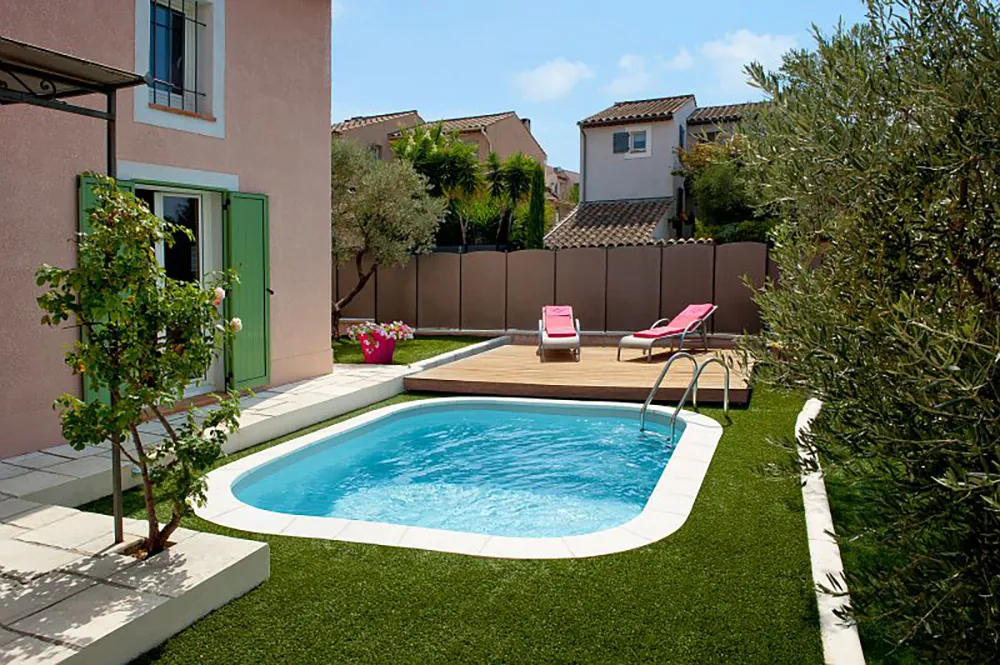 quadratischer Pool